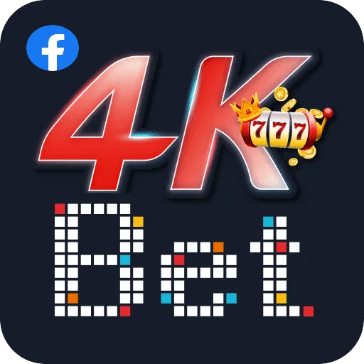 Imagem promovendo a página oficial da 4kbet no Facebook