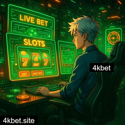 Variedade de 1.500 jogos de caça-níqueis na 4kbet.